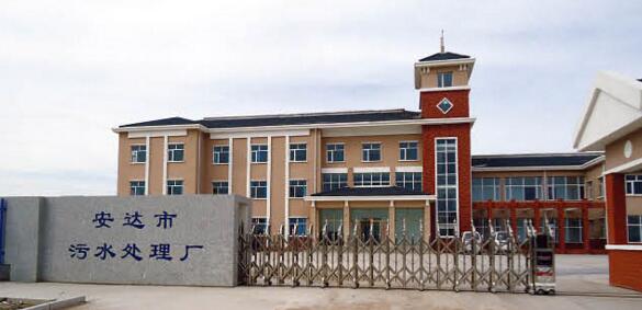 秦皇島出安智能電動伸縮門成功落地安達(dá)市污水處理廠