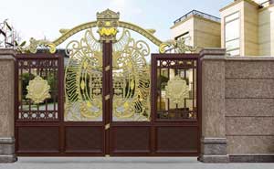 鋁藝大門(mén) - 盧浮魅影·皇族-LHZ-17112