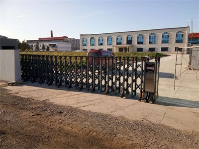 四平市裕龍工具有限公司電動伸縮門案例 - 中出網(wǎng)-智能出入口與停車充電門戶