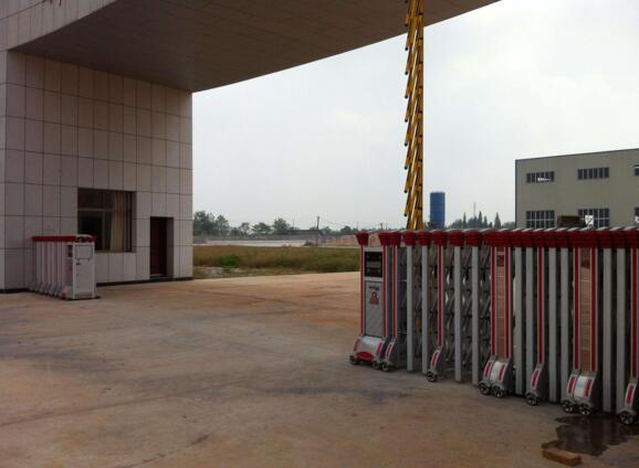 衡水出安智能電動伸縮門進駐昊和商業(yè)廣場