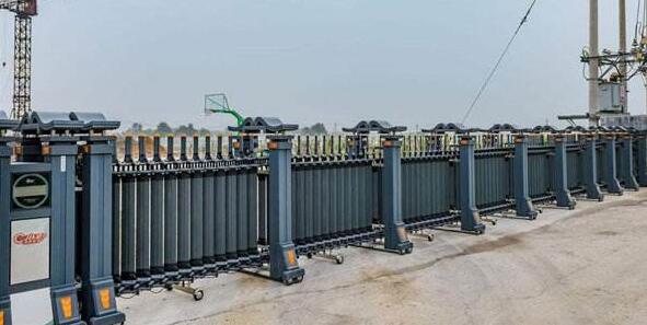 衡水出安智能為生命科學(xué)學(xué)院提供電動(dòng)伸縮門(mén)