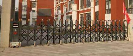 衡水新光新材料科技有限公司選用衡水出安智能伸縮門(mén)