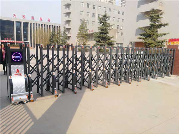 長(zhǎng)治國(guó)藥控股長(zhǎng)治公司電動(dòng)伸縮門案例 - 中出網(wǎng)-智能出入口與停車充電門戶