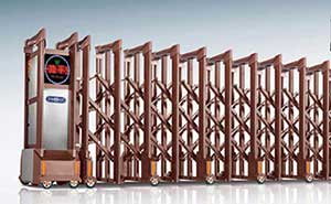 門之神H96-A（古銅金）鋁合金伸縮門