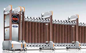 門之神H56（古銅金）鋁合金伸縮門