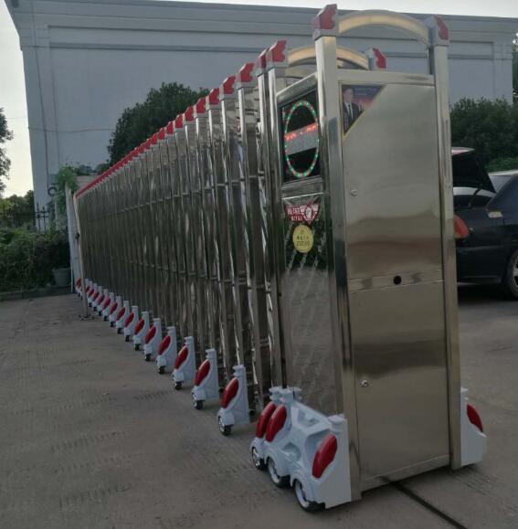 衢州出安智能伸縮門進(jìn)駐國金旭輝城