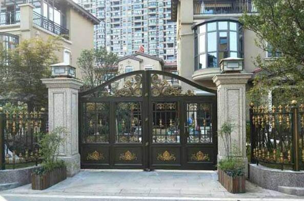 舟山別墅鋁藝大門(mén)