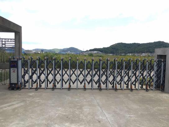 舟山出安智能為舟山朱家尖工廠添上電動伸縮門