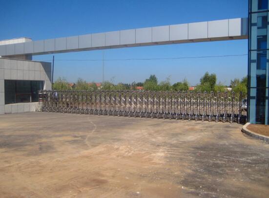 讓舟山出安智能伸縮門成為中城建第十一工程局有限公司的理想門衛(wèi)