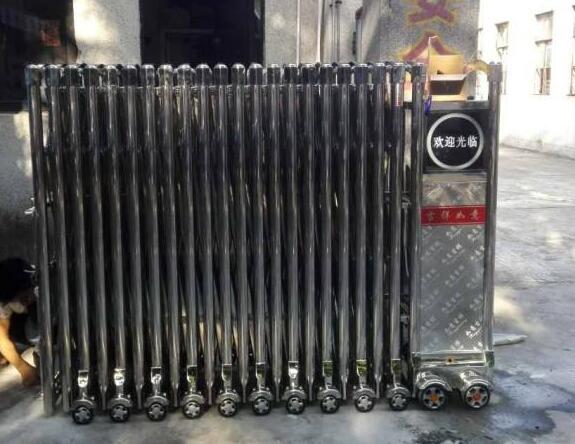 舟山出安智能電動(dòng)伸縮門入駐舟山市明珠學(xué)校