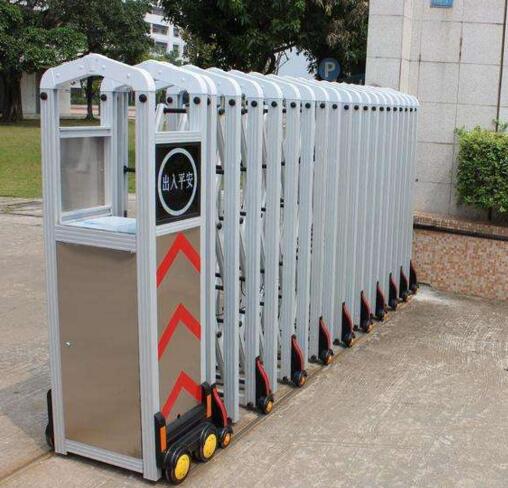 普陀區(qū)舟漁學(xué)校采購(gòu)舟山出安智能伸縮門(mén)