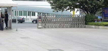 新湖國際采購麗水出安智能伸縮門