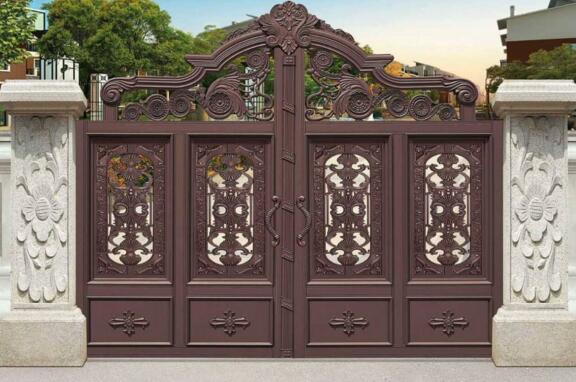 鳴謝多弗怡泉灣應(yīng)用麗水出安智能別墅鋁藝大門