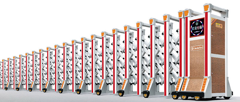 韶關(guān)出安智能伸縮門成碧桂園太陽城一道亮麗風景