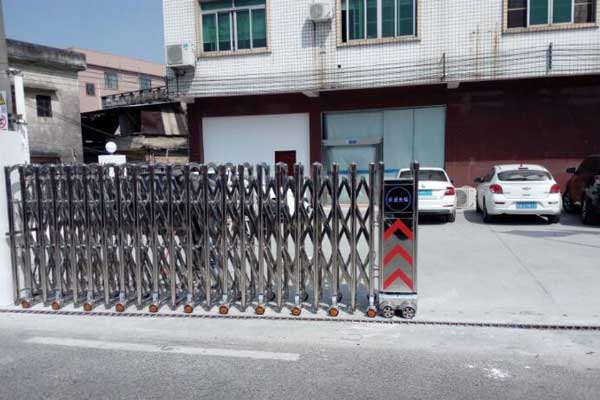 熱烈祝賀撫州出安智能伸縮門進駐撫州君達公司