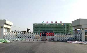 眉山新筑住宅伸縮門案例