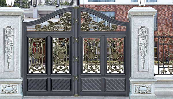 熱烈祝賀通化出安智能鋁藝大門(mén)進(jìn)駐通化金帝購(gòu)物廣場(chǎng)