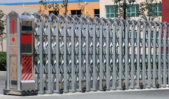 武勝碧桂園選用廣安出安智能伸縮門(mén)