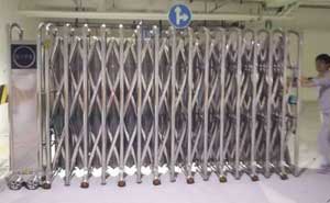 廣安棗山佳霖建工集團(tuán)電動(dòng)伸縮門案例