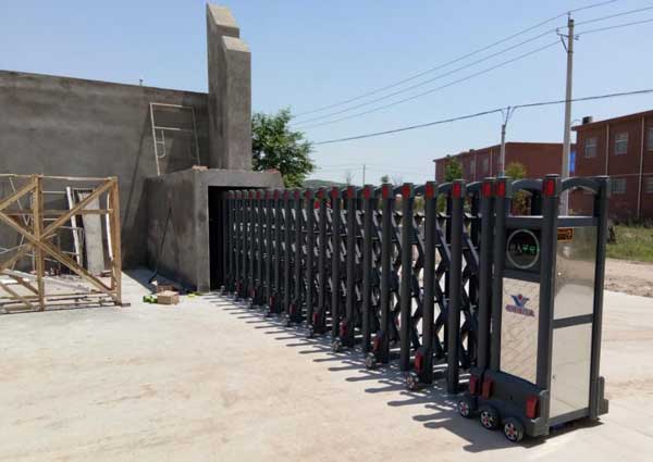 慶賀漯河出安智能電動伸縮門進駐漯河建業(yè)?西城森林半島