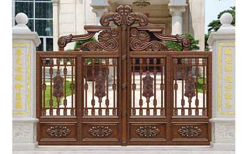 鋼藝大門 - 鋼藝大門DM8012