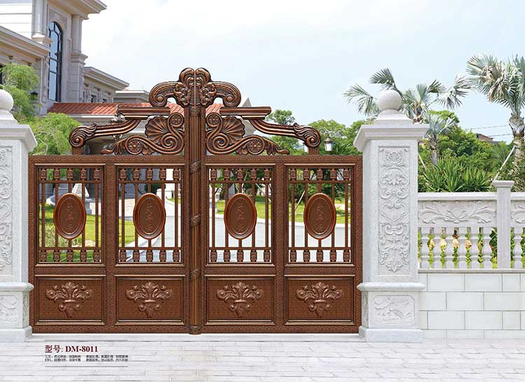 鋼藝大門DM8011