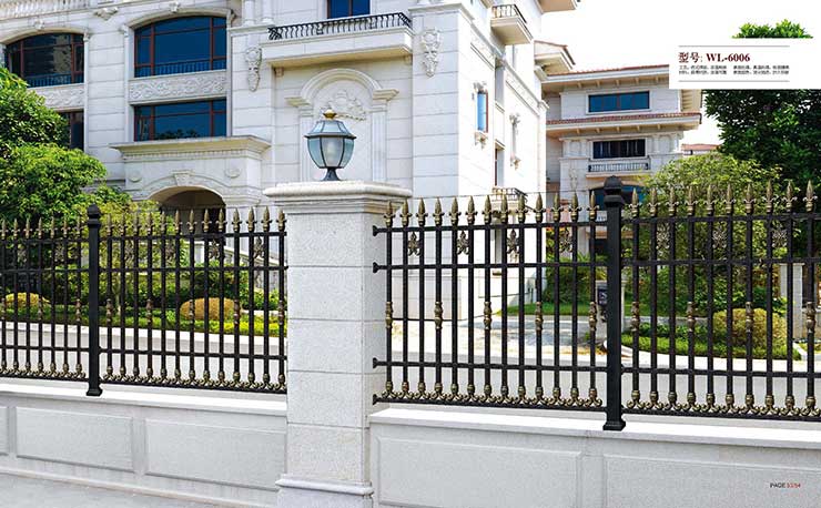 鋼藝護欄圍欄WL-6006