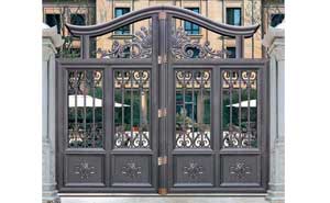 潮州出安智能鋁藝大門為潮州恒大城增添風(fēng)采