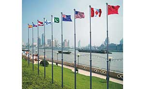 鋁合金電動(dòng)旗桿Q800-G