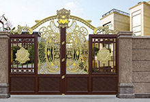 熱烈祝賀佳木斯出安智能鋁藝大門進駐佳木斯宏業(yè)家園