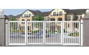 河源十里東岸懸浮折疊門案例