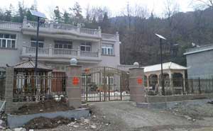 安康天悅城別墅大門案例