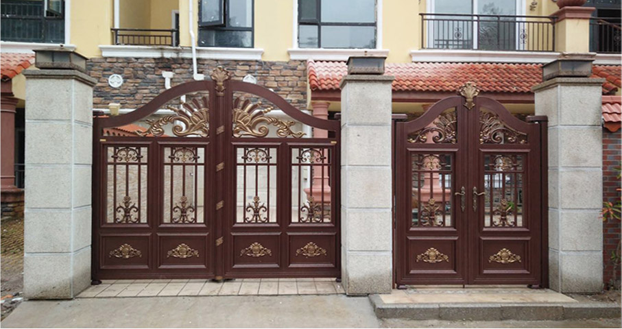 長沙保利雲(yún)上別墅大門工程案例 - 中出網(wǎng)-智能出入口與停車充電門戶