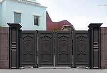 熱烈祝賀遼源出安智能電動門進駐遼源星河萬源