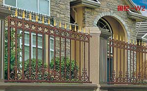 鋁藝護(hù)欄 - 圍墻護(hù)欄