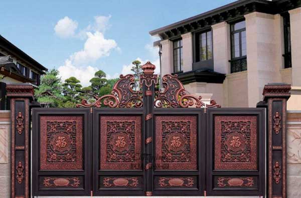 忻州泛華國(guó)際公館別墅大門(mén)案例 - 中出網(wǎng)-智能出入口與停車(chē)充電門(mén)戶(hù)