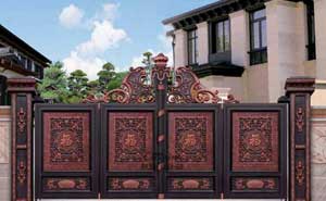 忻州泛華國(guó)際公館別墅大門(mén)案例