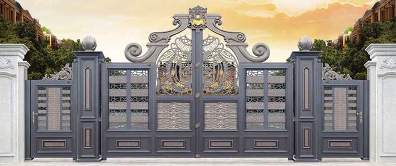 熱烈祝賀保山出安智能鋁藝大門進駐騰沖硯湖國際花園