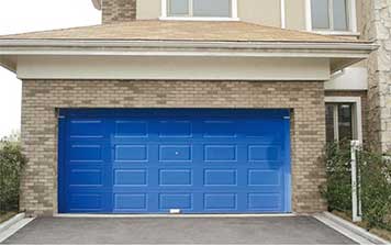 翻版車庫門（藍色）