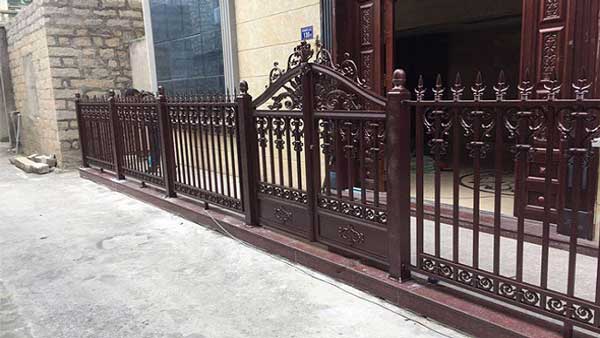 烏海恒大綠洲別墅大門案例 - 中出網(wǎng)-智能出入口與停車充電門戶