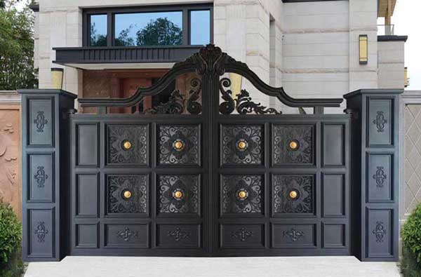 烏海萬達廣場別墅大門案例 - 中出網(wǎng)-智能出入口與停車充電門戶