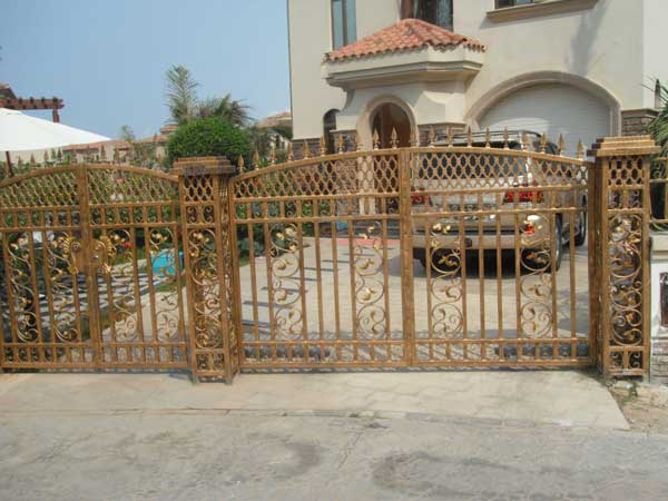 三亞航天?云海臺(tái)別墅大門案例 - 中出網(wǎng)-智能出入口與停車充電門戶