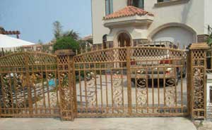 三亞航天?云海臺(tái)別墅大門案例