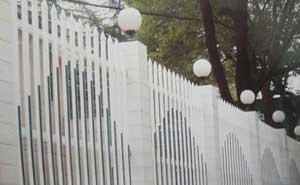 金昌定西?天慶嘉園圍墻護欄案例