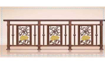 鋁藝護欄 - KSLG-6003鋁藝護欄