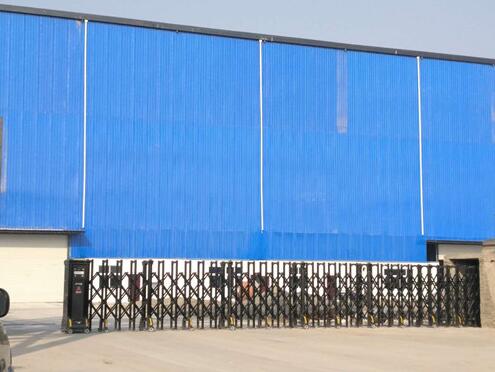 荊門龍宇石化有限公司伸縮門案例 - 中出網(wǎng)-智能出入口與停車充電門戶