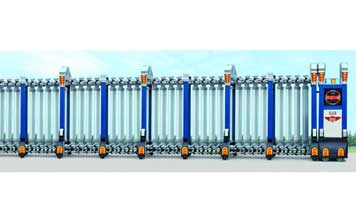 君威908b（藍(lán)色）伸縮門(mén)