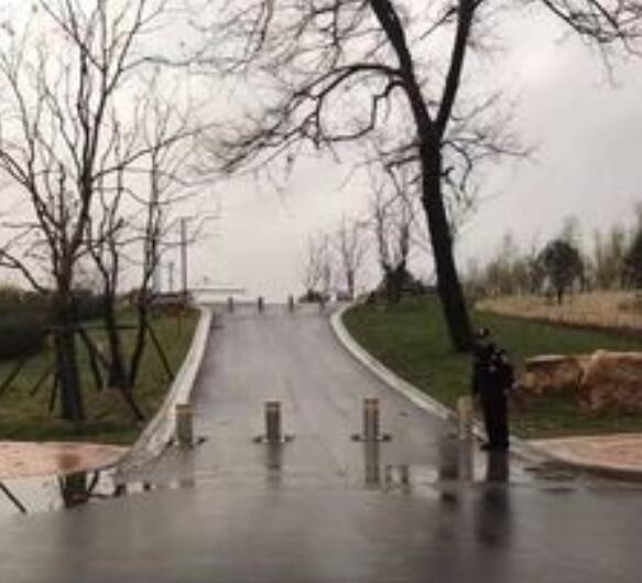 南京新加坡城升降柱案例 - 中出網(wǎng)-智能出入口與停車充電門戶