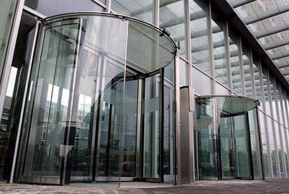 兩翼水晶自動(dòng)旋轉(zhuǎn)門(mén)