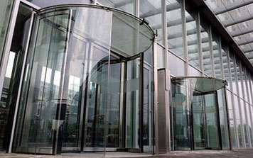 兩翼水晶自動(dòng)旋轉(zhuǎn)門